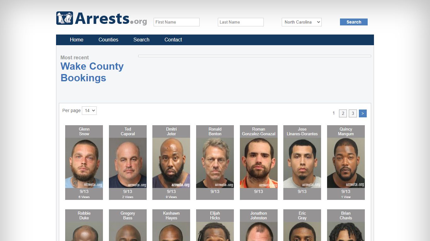 Wake County Arrests and Inmate Search